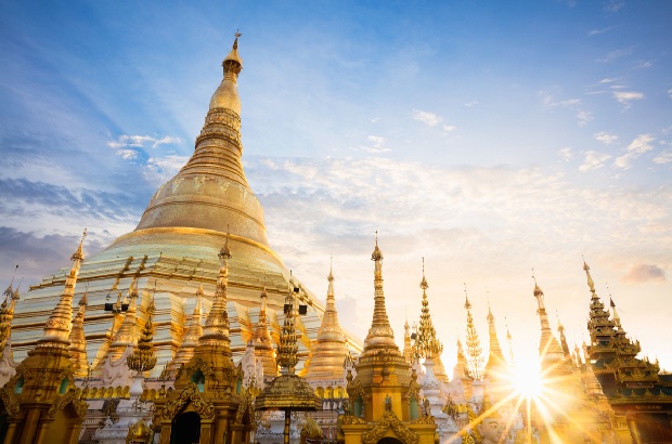Chùa Vàng Yangon Myanmar | Vé máy bay TPHCM đi Yangon