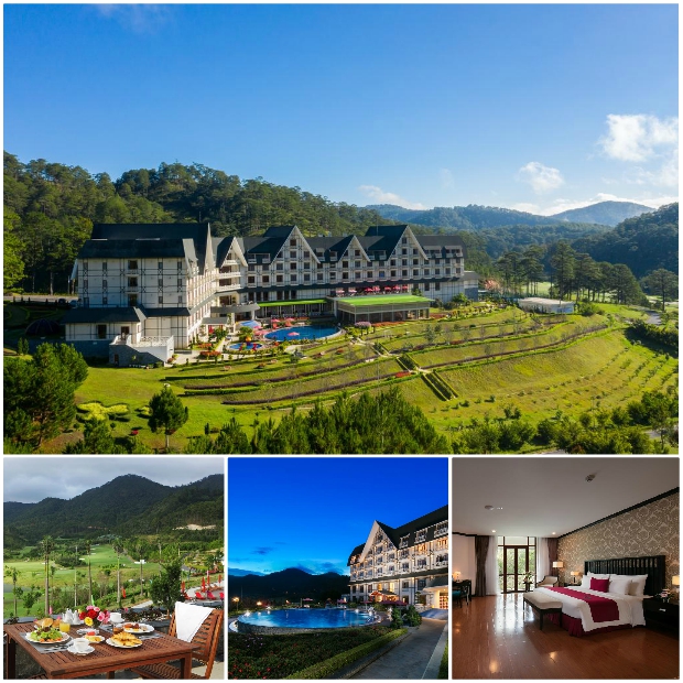 Khu nghỉ dưỡng Swiss-Belresort tuyệt đẹp vùng ngoại ô Đà Lạt