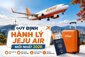 Cập nhật quy định hành lý Jeju Air thông tin bạn cần biết