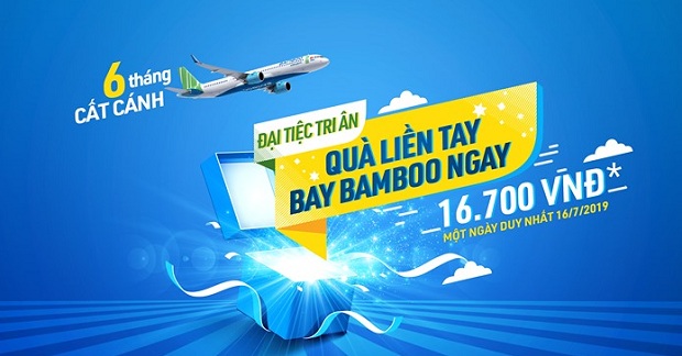 Bamboo Airways có vé máy bay 0 đồng không?