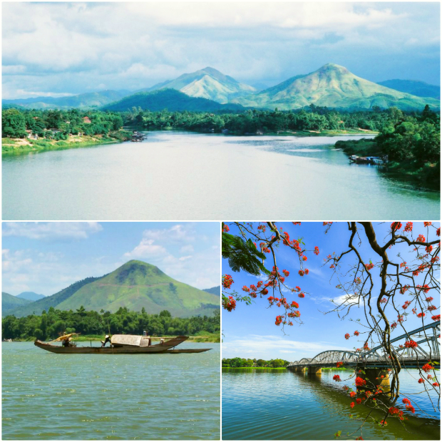 S&ocirc;ng Hương - n&uacute;i Ngự