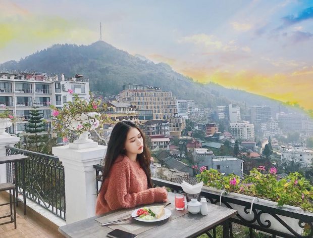 Khách sạn Azure Sapa nằm tại Trung tâm sapa