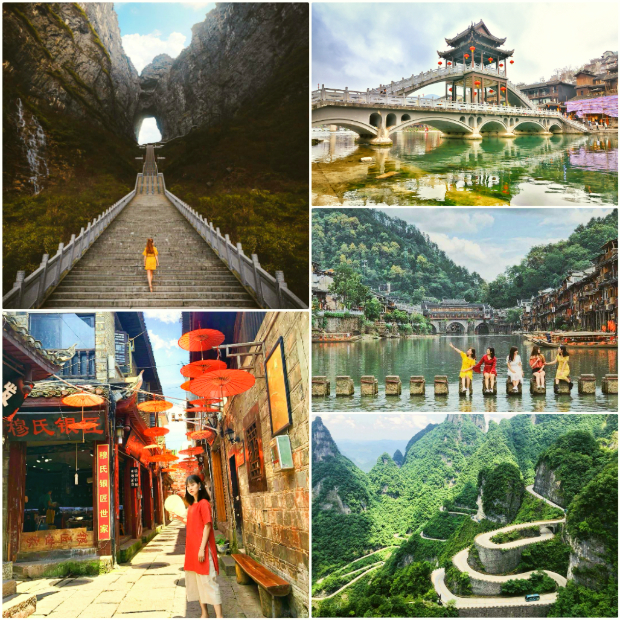 cảnh đẹp Phượng Hoàng Cổ Trấn