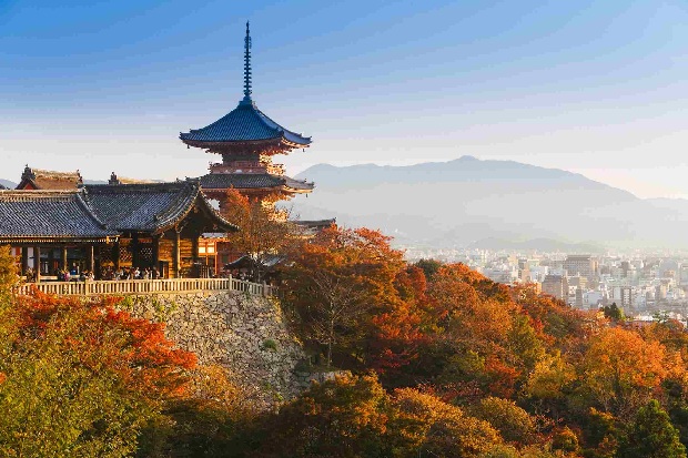 Chùa Thanh Thủy mùa thu | Vé máy bay đi Kyoto giá rẻ