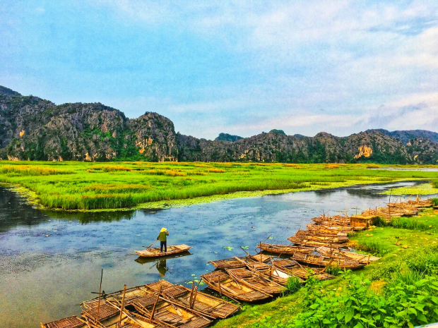 Vẻ đẹp sơn thủy hữu tình ở Đầm Vân Long Đầm Vân Long