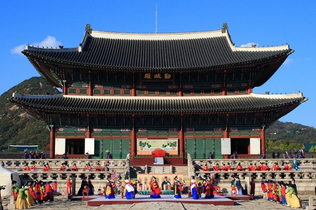 Địa điểm du lịch Hàn Quốc - Cung Gyeongbokgung