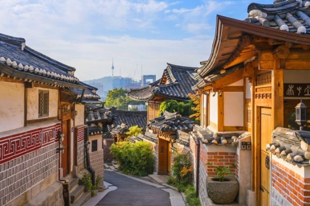 Địa điểm du lịch Hàn Quốc - Làng cổ Bukchon Hanok