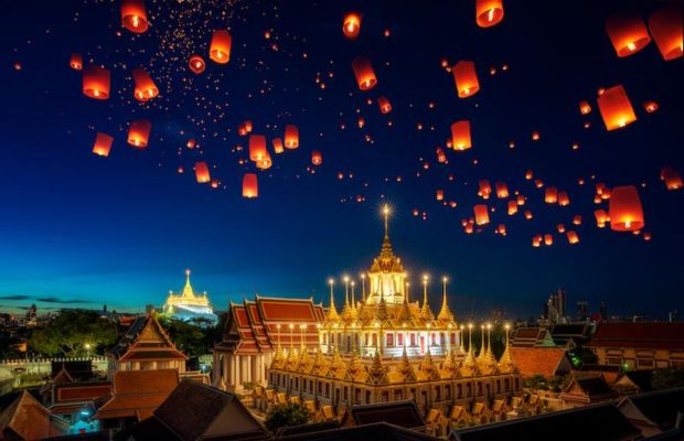 ​Kinh nghiệm tham gia lễ hội thả đ&egrave;n trời Th&aacute;i Lan