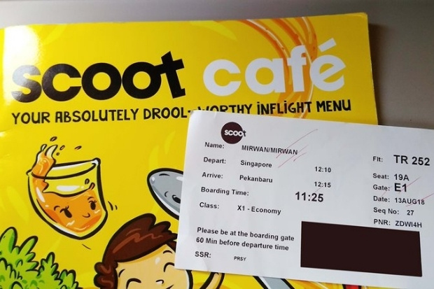 Chính sách đổi vé máy bay Scoot Airlines linh hoạt