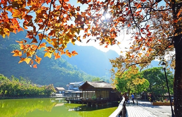 du lịch Đài Loan mùa thu - Hồ Shihmen  