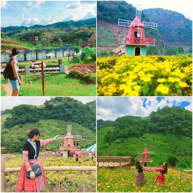 Happy Land - Khu vui chơi, nghỉ dưỡng lí tưởng ở Mộc Châu Happy Land Mộc Châu