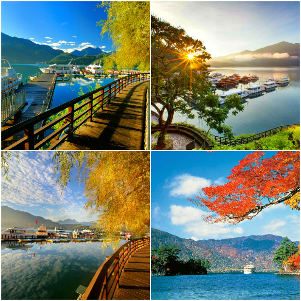 Hồ Nhật Nguyệt mùa thu