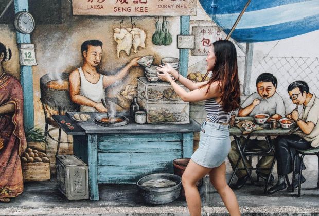 Kinh nghiệm du lịch Singapore - khu bích họa
