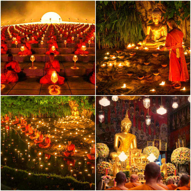 Lễ hội Asanha Bucha Th&aacute;i Lan