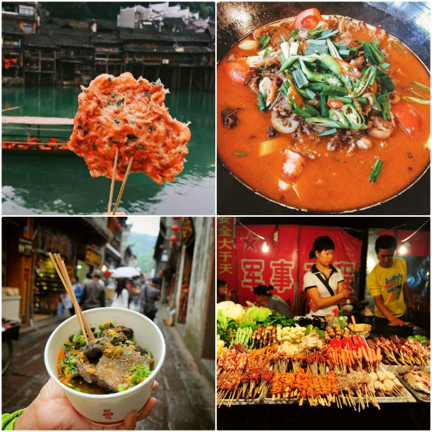 Món ngon ở Phượng Hoàng Cổ Trấn