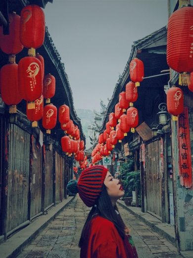 Khu phố cổ ở Phượng Hoàng Cổ Trấn du-lich-phuong-hoang-co-tran-tu-tuc