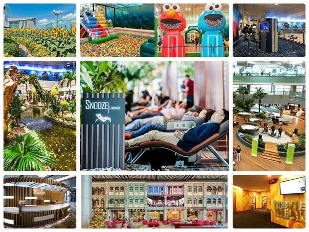 Tiện ích Sân bay changi |Singapore có mấy sân bay? Hỏi & đáp về sân bay Singapore