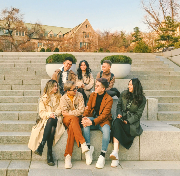 trang phục khi đi du lịch Hàn Quốc mùa thu