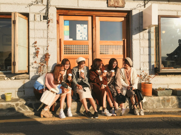 trang phục đi du lịch Hàn Quốc mùa thu