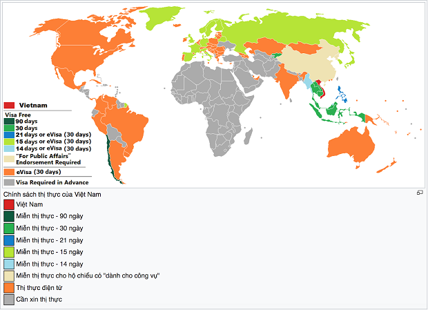 Xin visa vào Việt Nam cho người nước ngoài