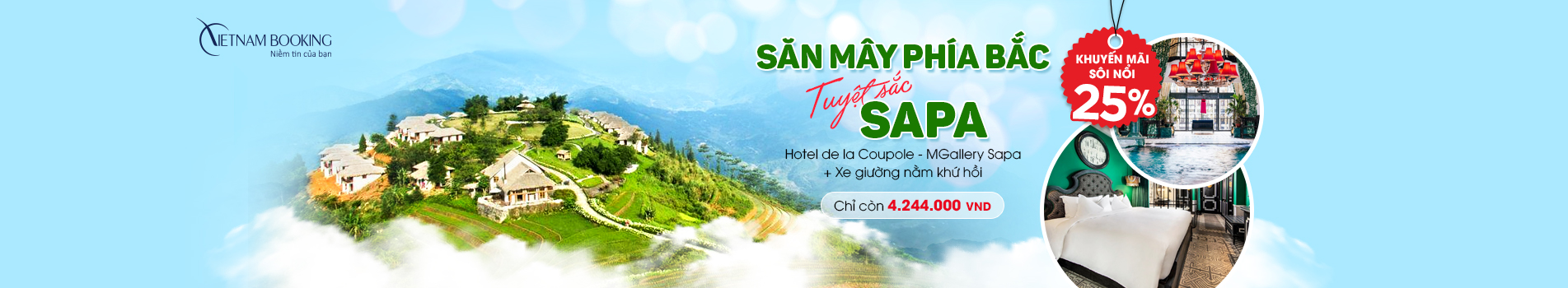 Combo Hotel de la Coupole – MGallery Sapa