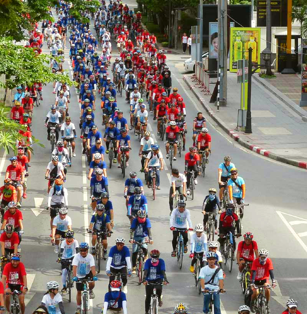Bangkok Car Free Day festival