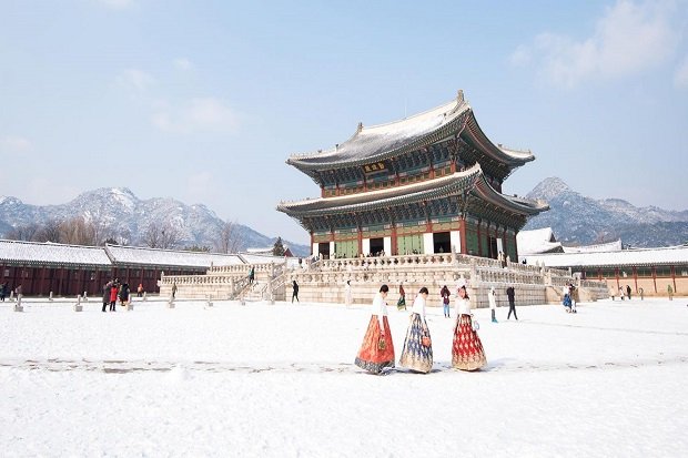 Các địa điểm du lịch Seoul - Cung điện Gyeongbokgung