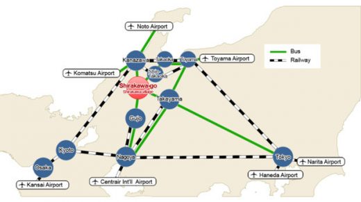 Cách đi đến làng cổ Shirakawago từ Kyoto Kinh nghiệm đi Shirakawago