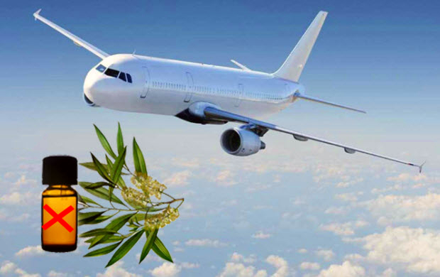 tinh dầu kh&ocirc;ng được mang l&ecirc;n m&aacute;y bay