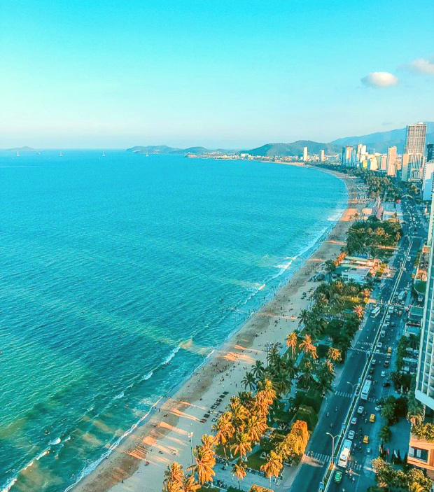 Thành phố biển Nha Trang xinh đẹp biển Nha Trang