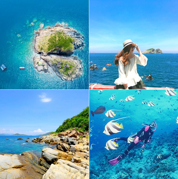 Đảo Hòn Mun cuốn hút du khách bởi vẻ đẹp hoang sơ Đảo Hòn Mun