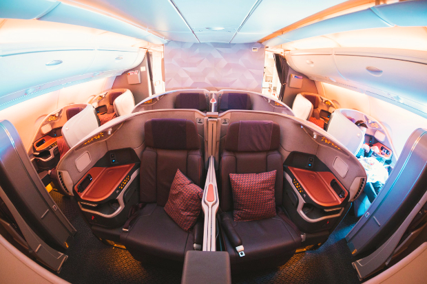 hạng thương gia Singapore Airlines