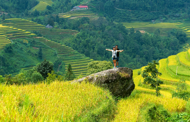 Phượt Hà Giang mùa lúa chín