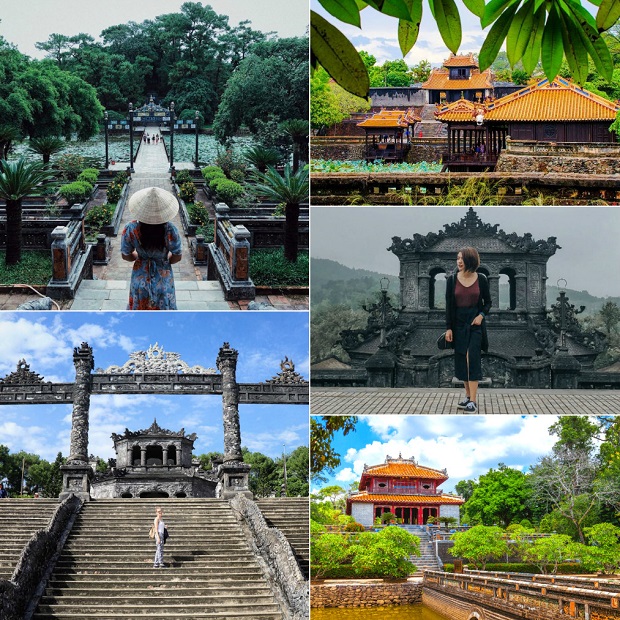 Quần thể Lăng vua nh&agrave; Nguyễn