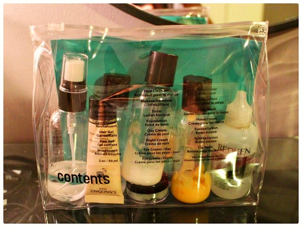 túi đựng đồ đi máy bay