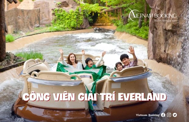 Tour du lịch Hàn Quốc từ Đà Nẵng 5 ngày 4 đêm - công viên giải trí Everland