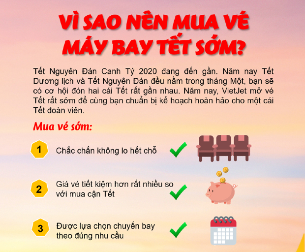 n&ecirc;n mua v&eacute; m&aacute;y bay Tết sớm