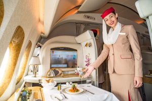 Có gì đặc biệt bên trong hạng thương gia Emirates?