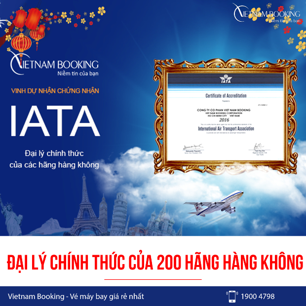 Đại lý vé máy bay uy tín