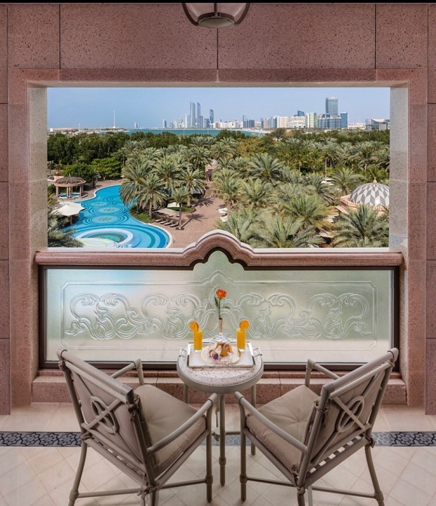 View lộng lẫy tại Emirates Palace