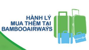 Hướng dẫn cách mua hành lý ký gửi Bamboo Airways