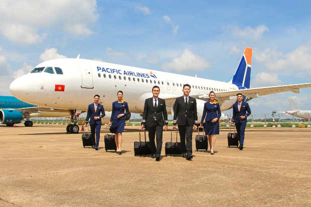 đại lý vé máy bay Pacific Airlines