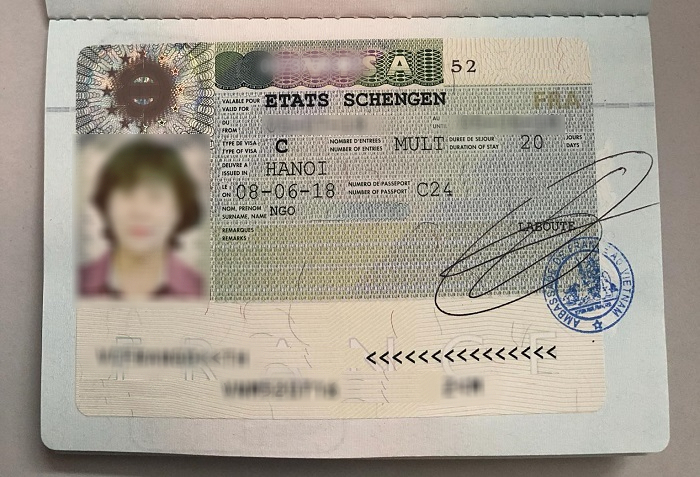 visa đi &yacute;
