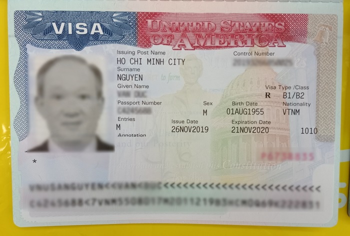 visa đi mỹ