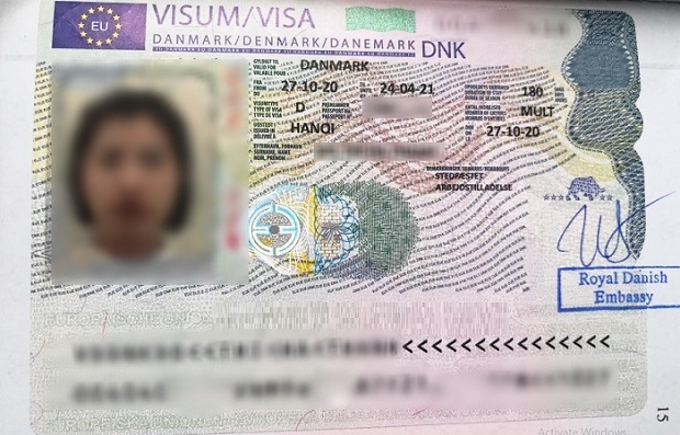 Visa Đan Mạch