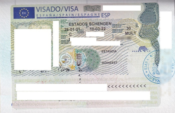 Visa đi T&acirc;y Ban Nha