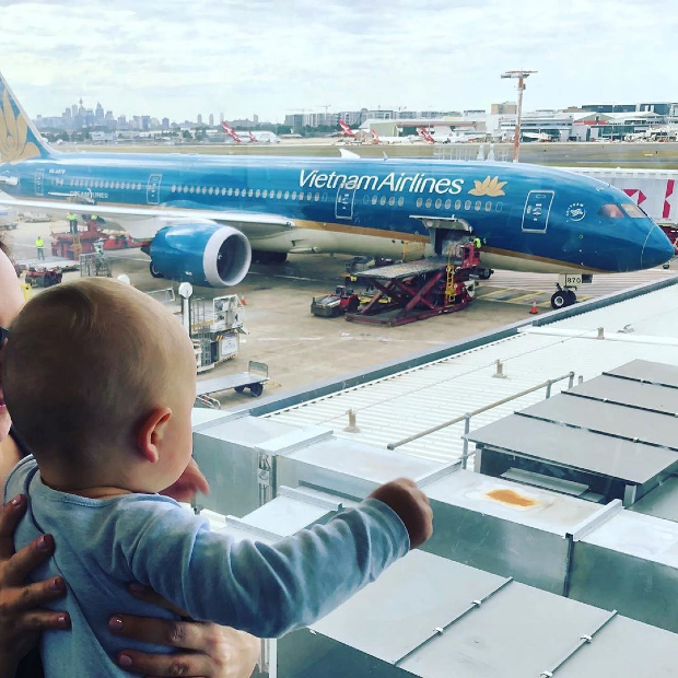 vé máy bay trẻ em Vietnam Airlines