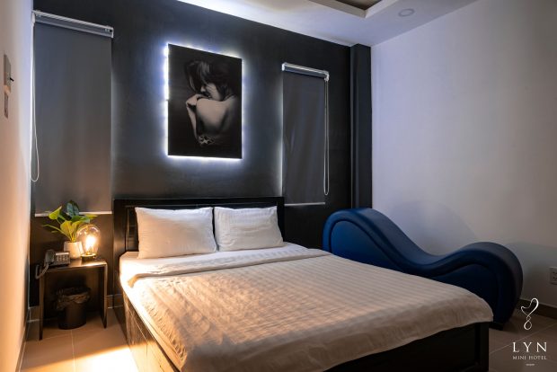 khách sạn Lyn Mini có ghế tình yêu tại Trung Sơn