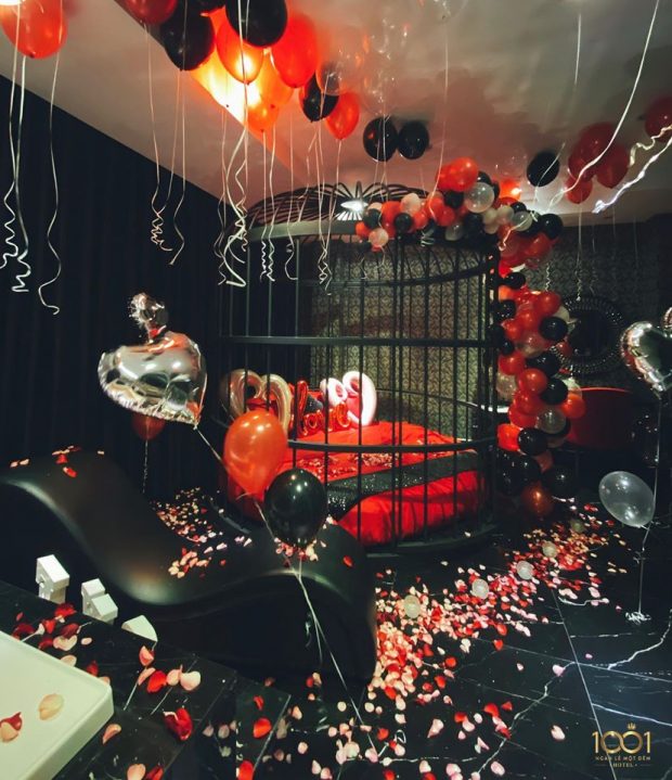 Khách sạn Ngàn Lẻ Một Đêm  - khách sạn Trung sơn có ghế tình yêu