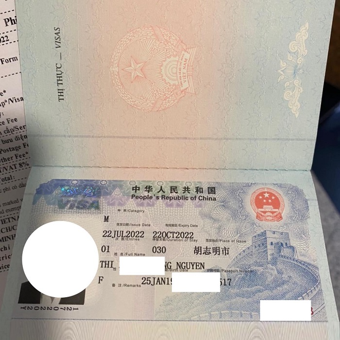 Kinh nghiệm và thủ tục xin visa du lịch Trung Quốc mới nhất